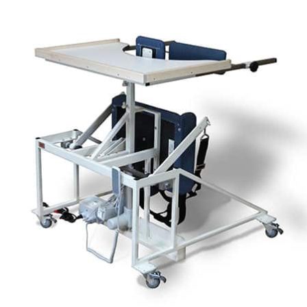 Bariatric Electric Stand-In Table w/ Patient Lift - Hausmann Industries