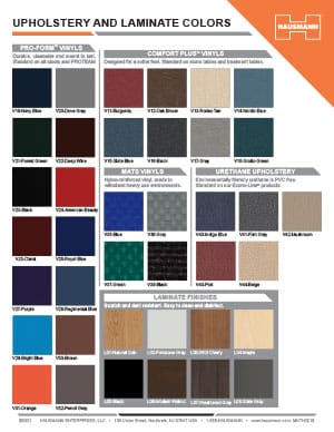 Color Swatches - Hausmann Industries